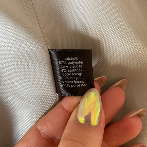 The Limited women’s light grey pantsuit set size 2 - Picture 3 of 10